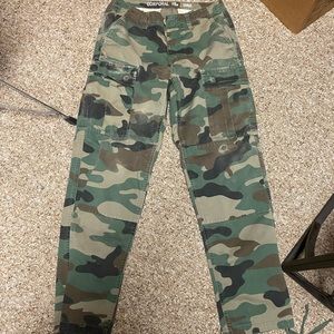 Skateboard Camo Cargo Pants